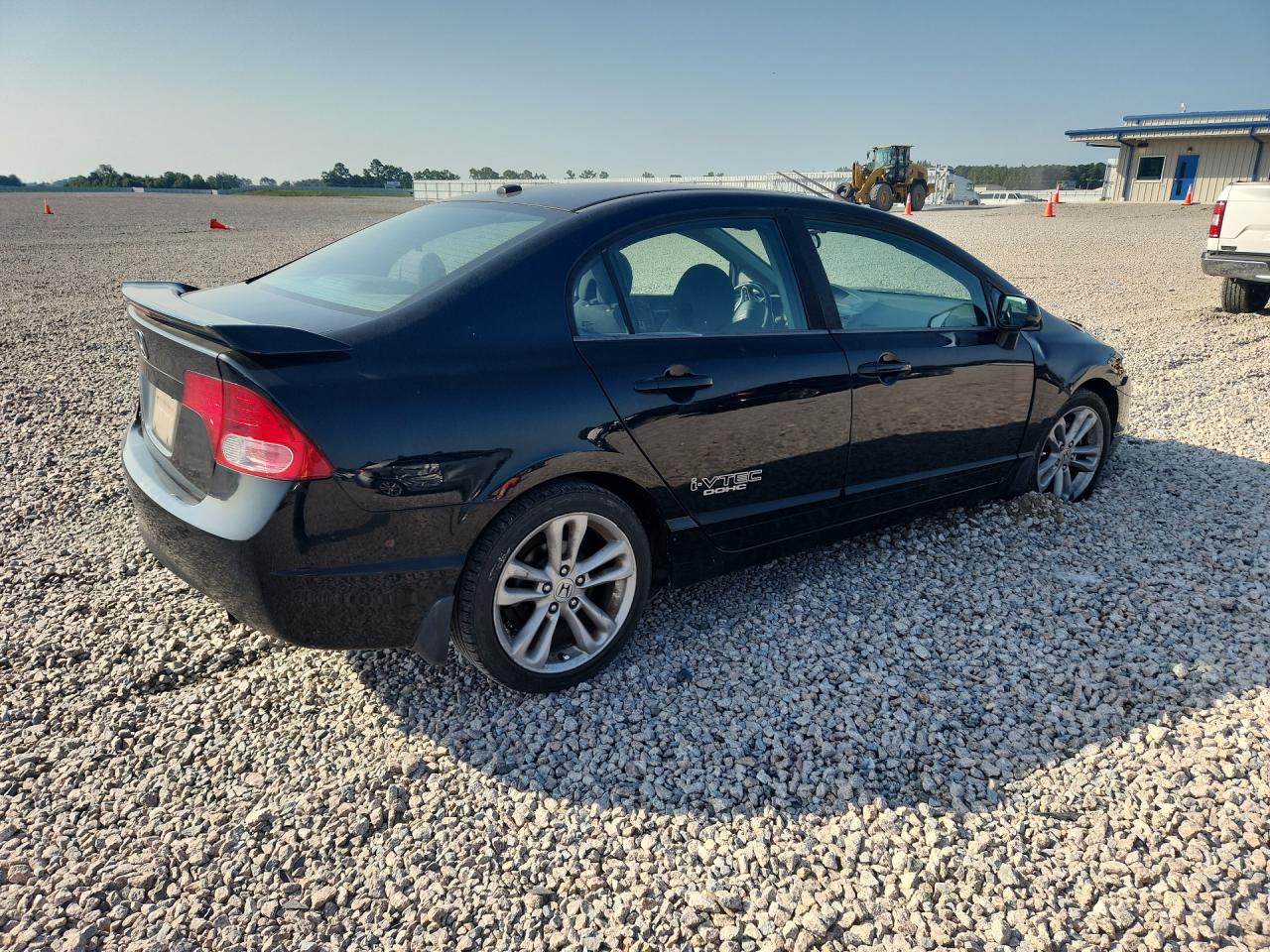 2008 Honda Civic Si Black vin: 2HGFA55528H707392