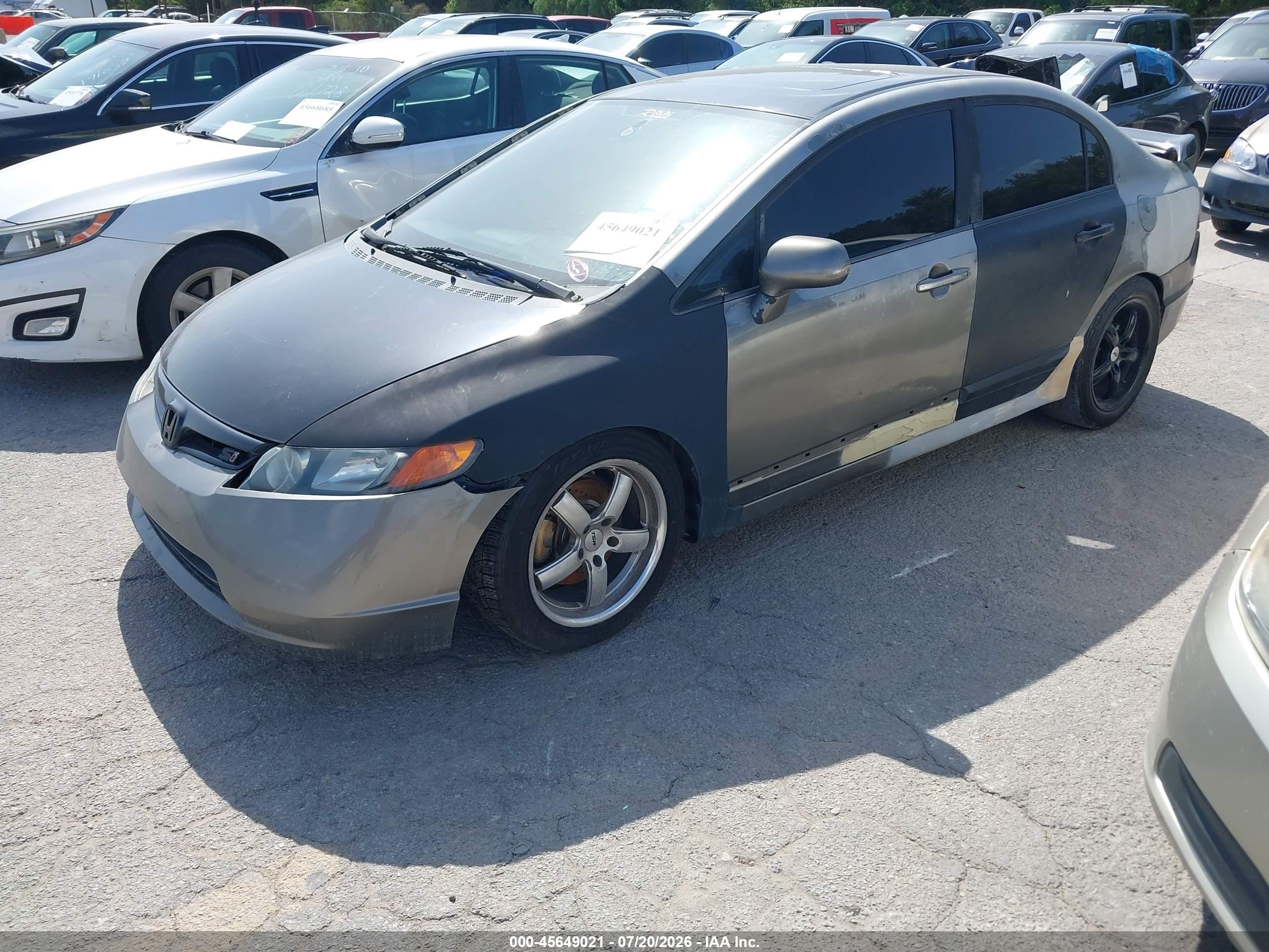 2008 Honda Civic Si/si Mugen Silver vin: 2HGFA55528H711443