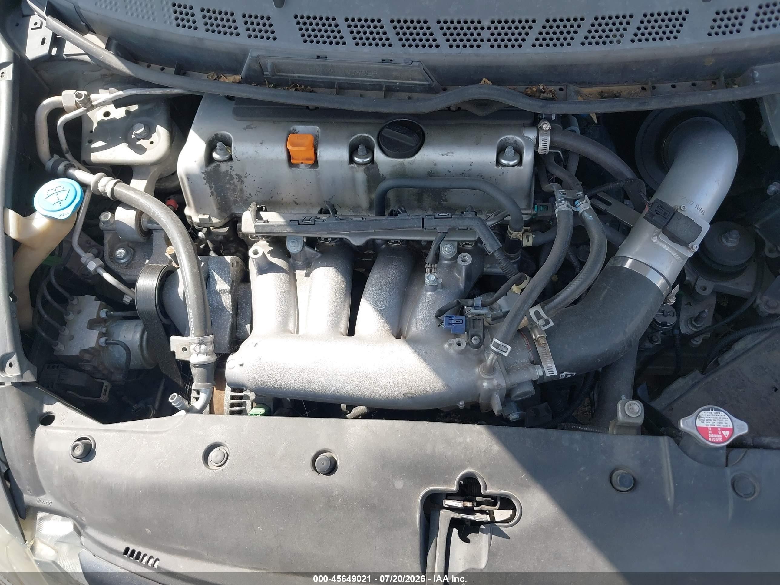 2008 Honda Civic Si/si Mugen Silver vin: 2HGFA55528H711443