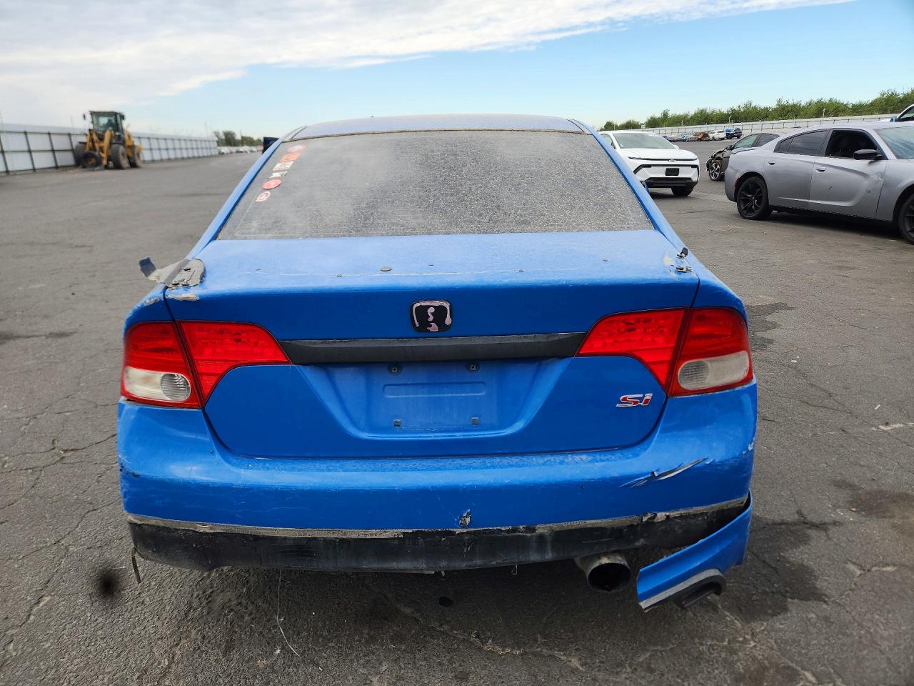 2009 Honda Civic Si Blue vin: 2HGFA55529H703621