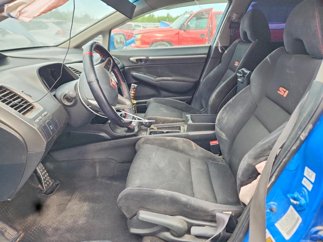 2009 Honda Civic Si Blue vin: 2HGFA55529H703621