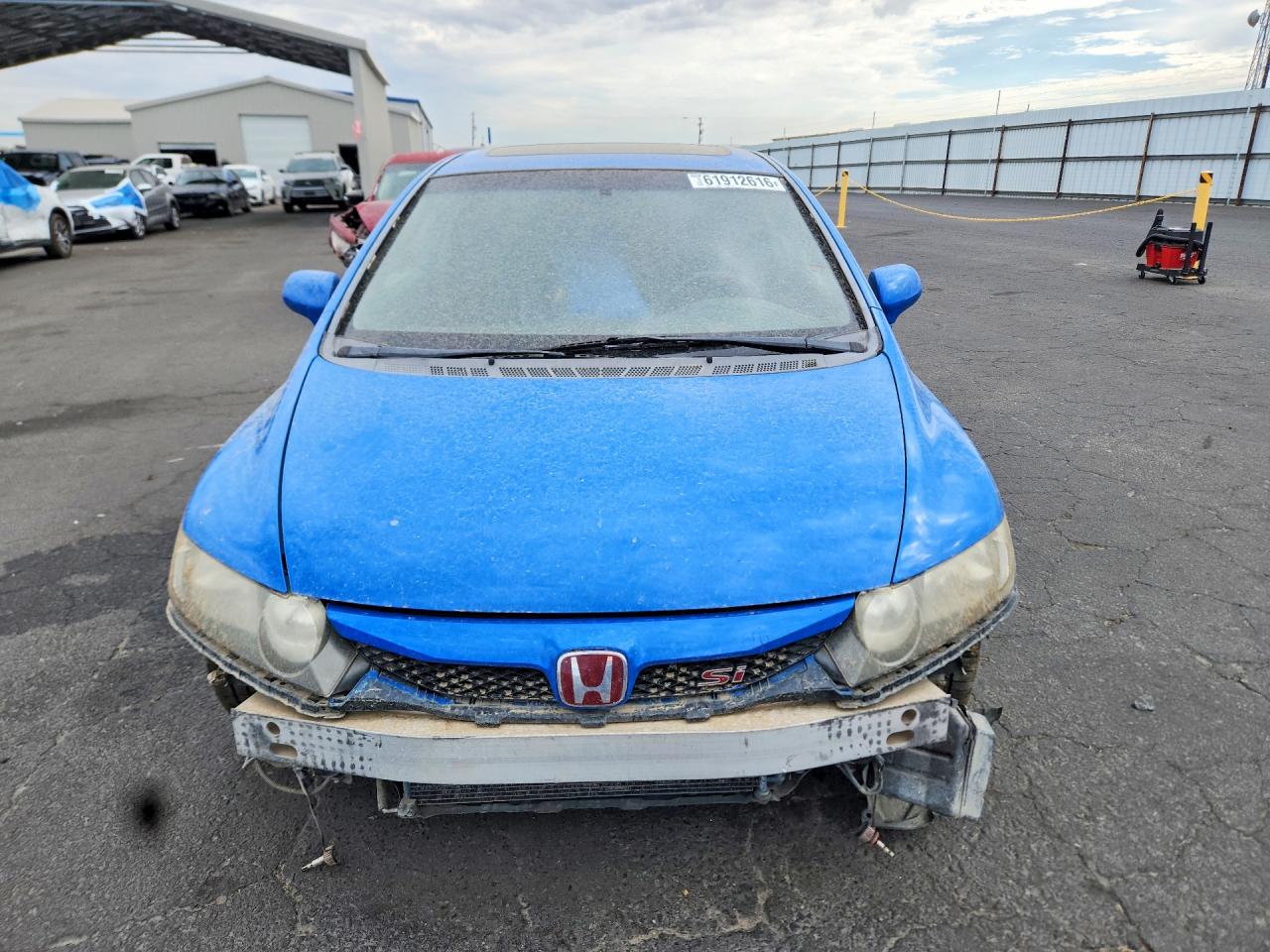 2009 Honda Civic Si Blue vin: 2HGFA55529H703621