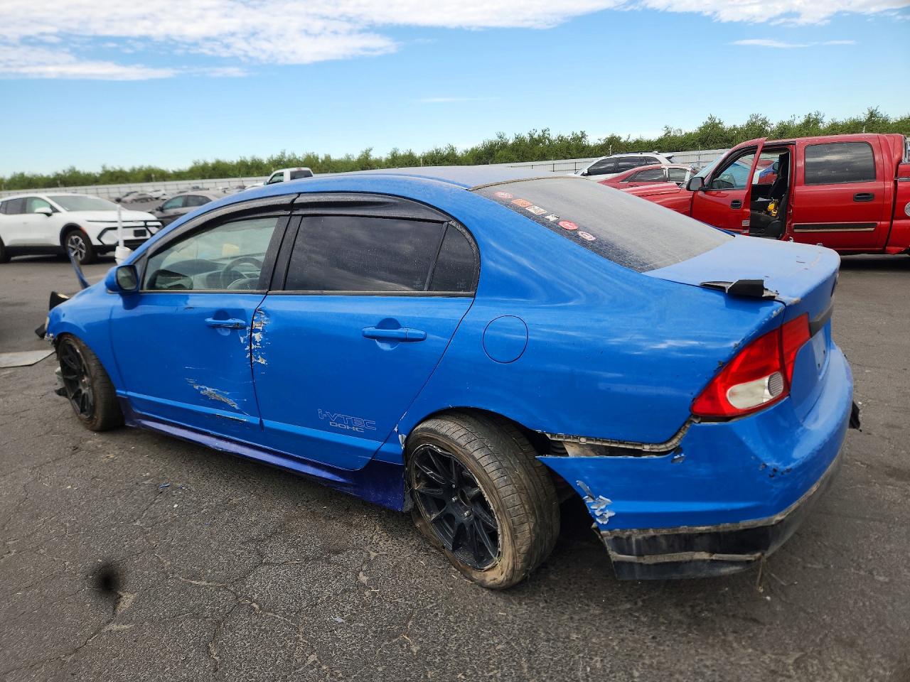 2009 Honda Civic Si Blue vin: 2HGFA55529H703621