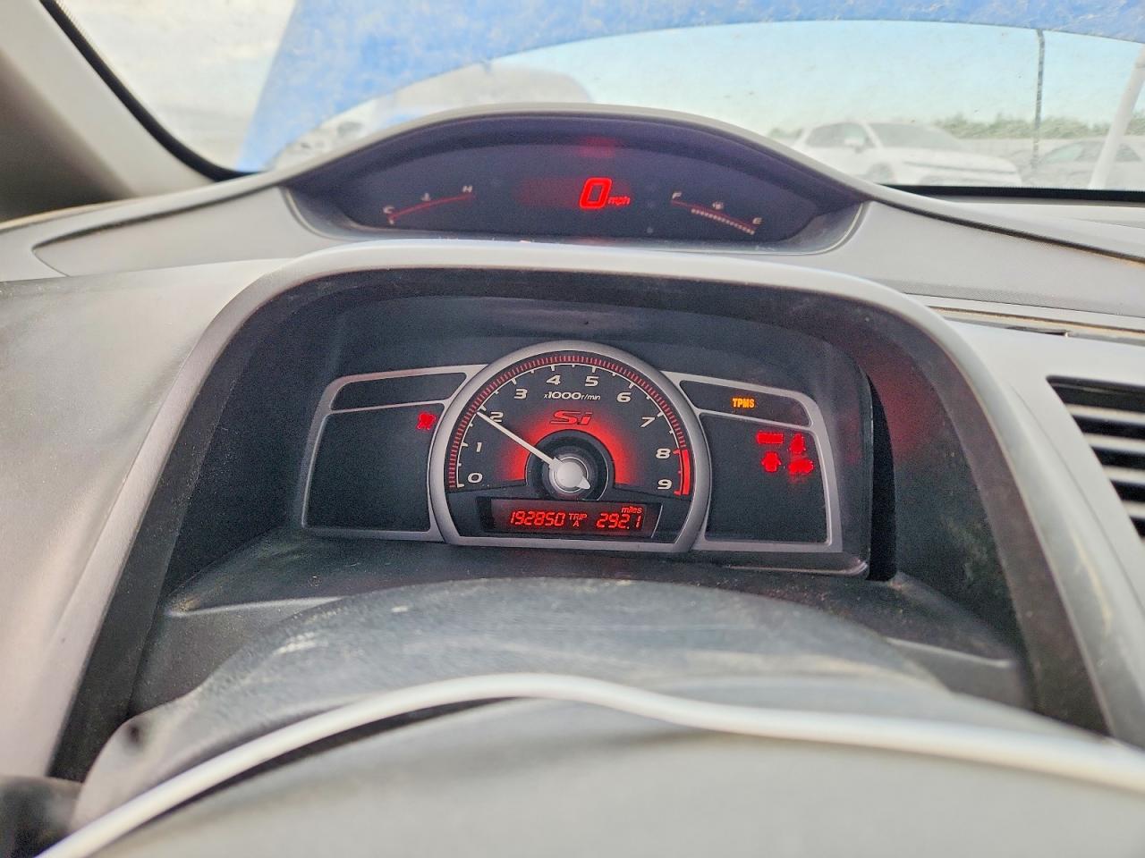 2009 Honda Civic Si Blue vin: 2HGFA55529H703621