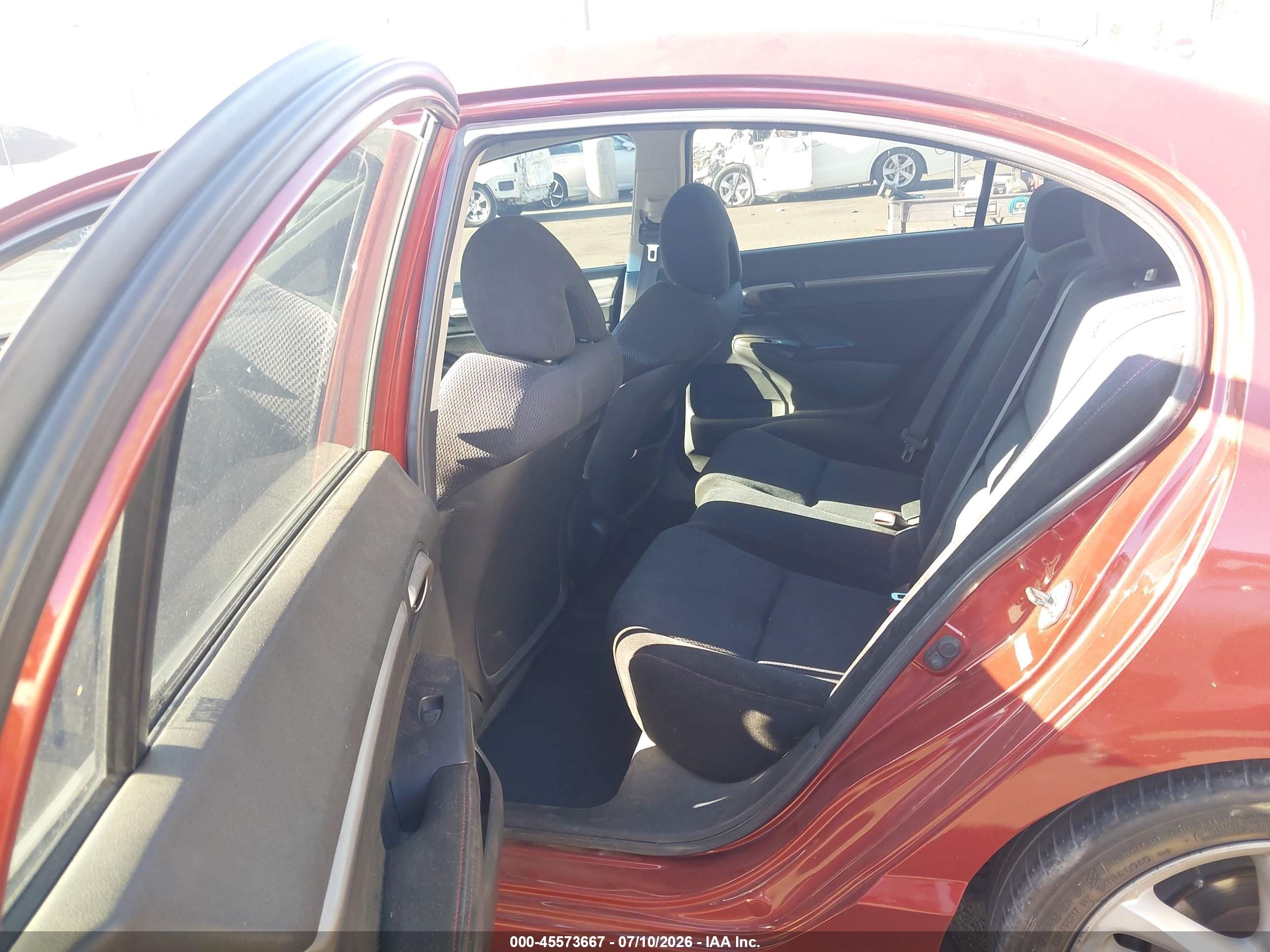 2007 Honda Civic Si Orange vin: 2HGFA55537H705049