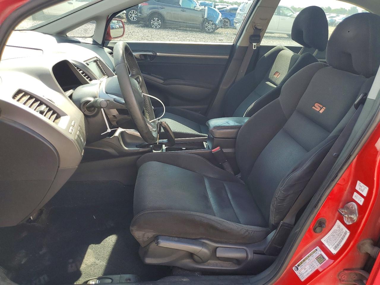 2007 Honda Civic Si Красный vin: 2HGFA55537H705763