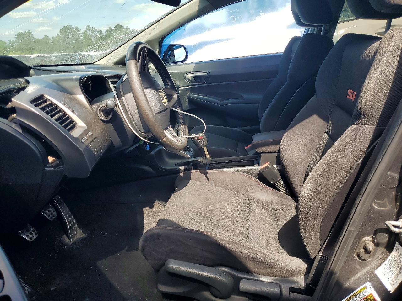 2009 Honda Civic Si Blue vin: 2HGFA55539H708391
