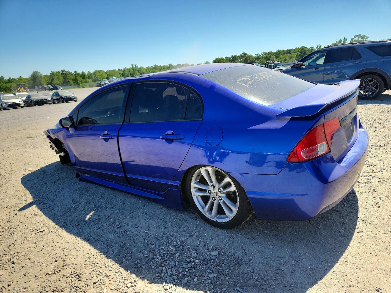 2009 Honda Civic Si Blue vin: 2HGFA55539H708391