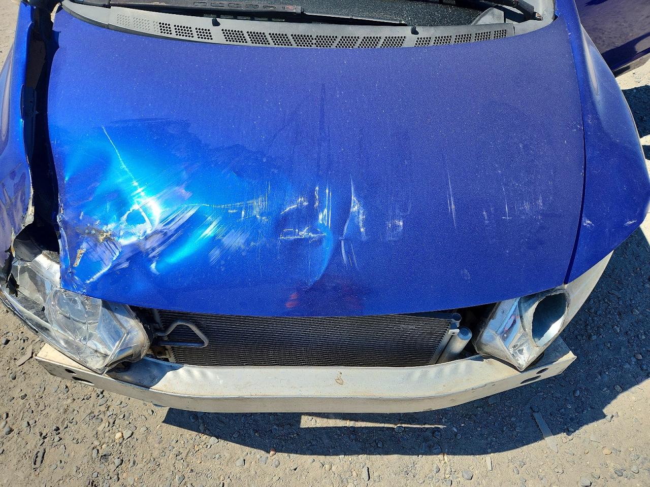 2009 Honda Civic Si Blue vin: 2HGFA55539H708391