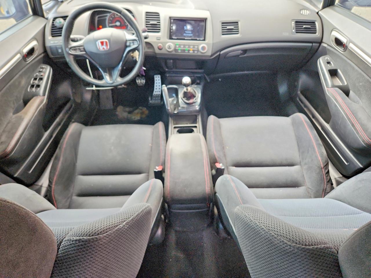 2007 Honda Civic Si Black vin: 2HGFA55547H701835