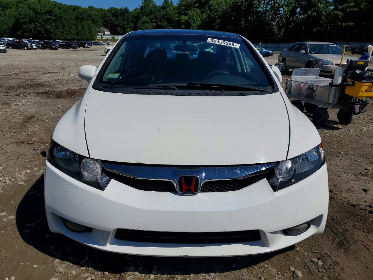 2007 Honda Civic Si White vin: 2HGFA55547H706095