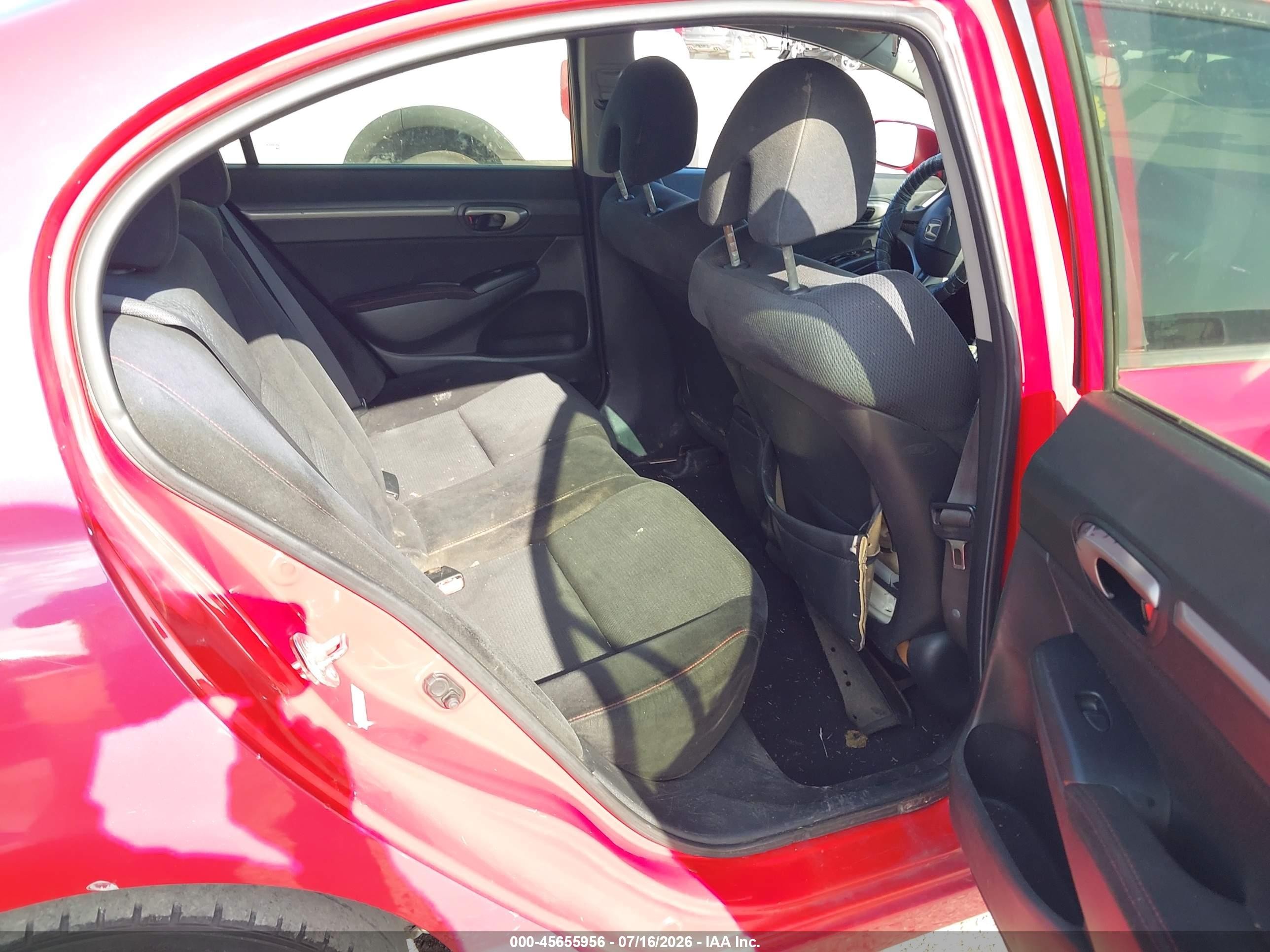 2007 Honda Civic Si Красный vin: 2HGFA55547H707814