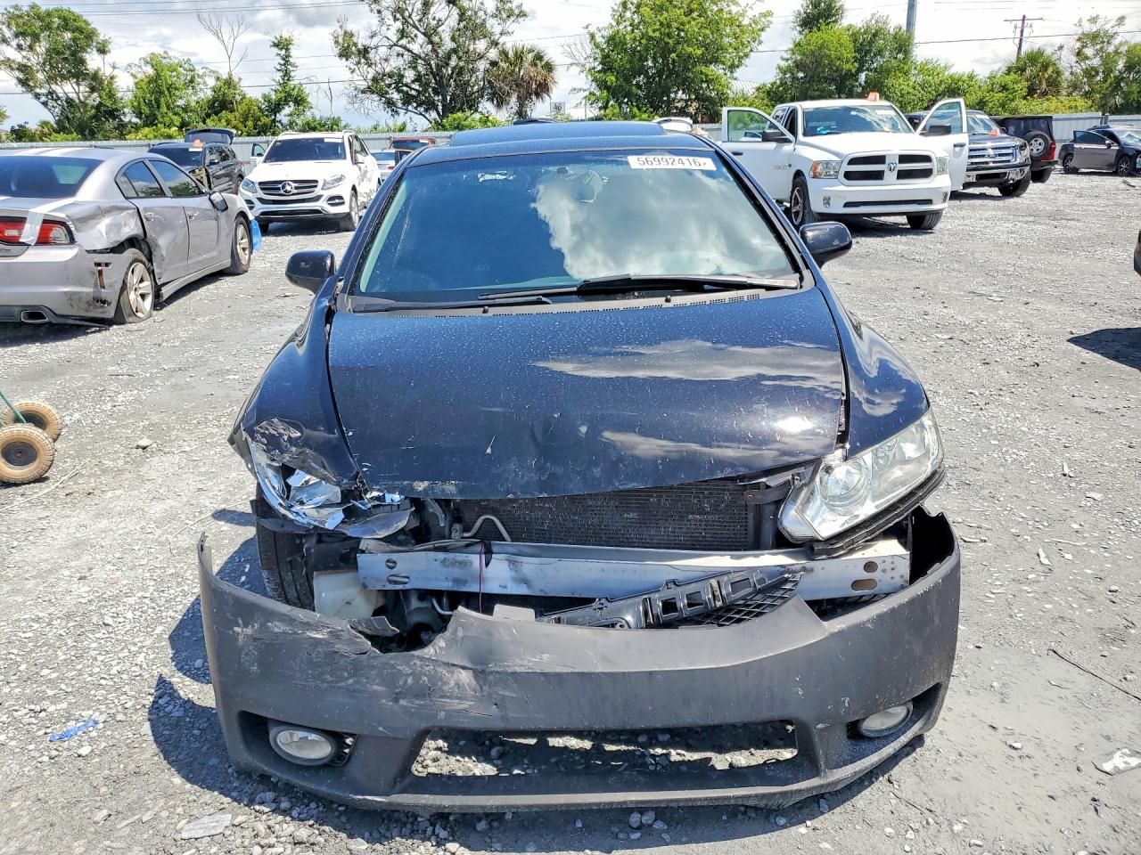 2007 Honda Civic Si Black vin: 2HGFA55547H710681