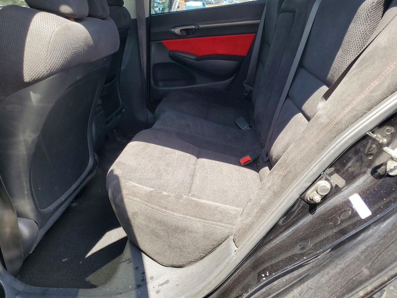 2007 Honda Civic Si Black vin: 2HGFA55547H710681