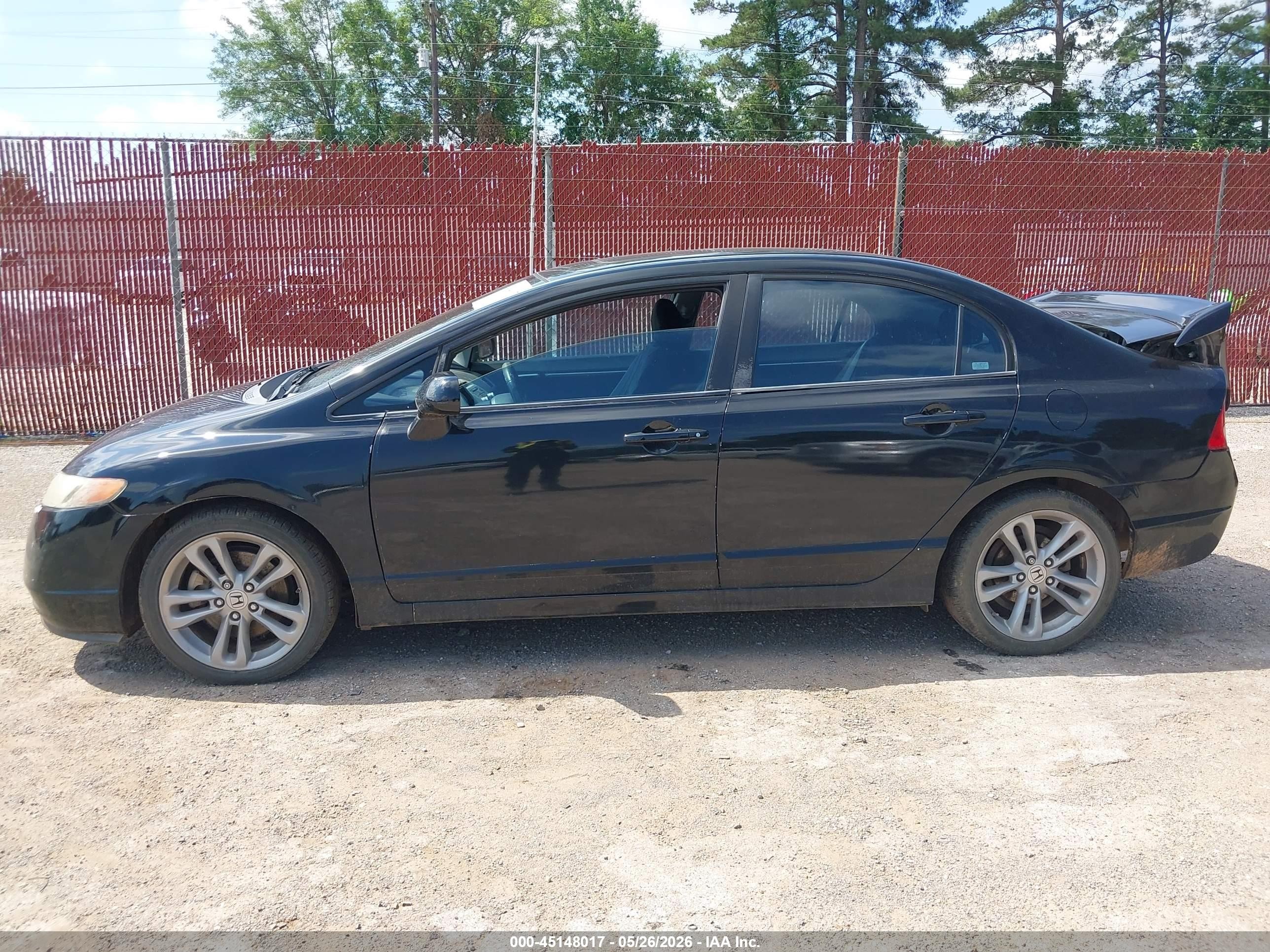 2008 Honda Civic Si/si Mugen Black vin: 2HGFA55548H709418