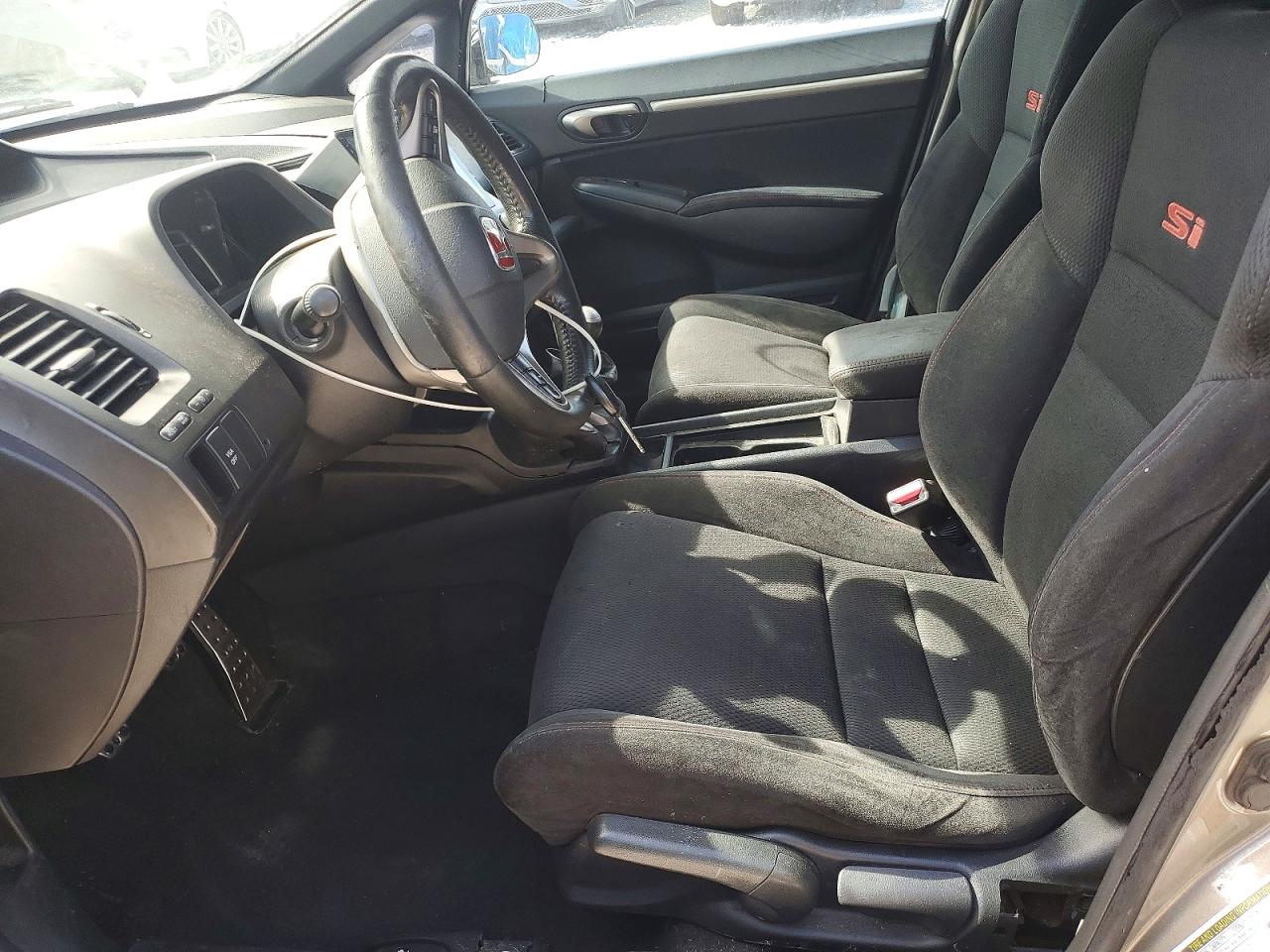 2007 Honda Civic Si Серый vin: 2HGFA55557H701746