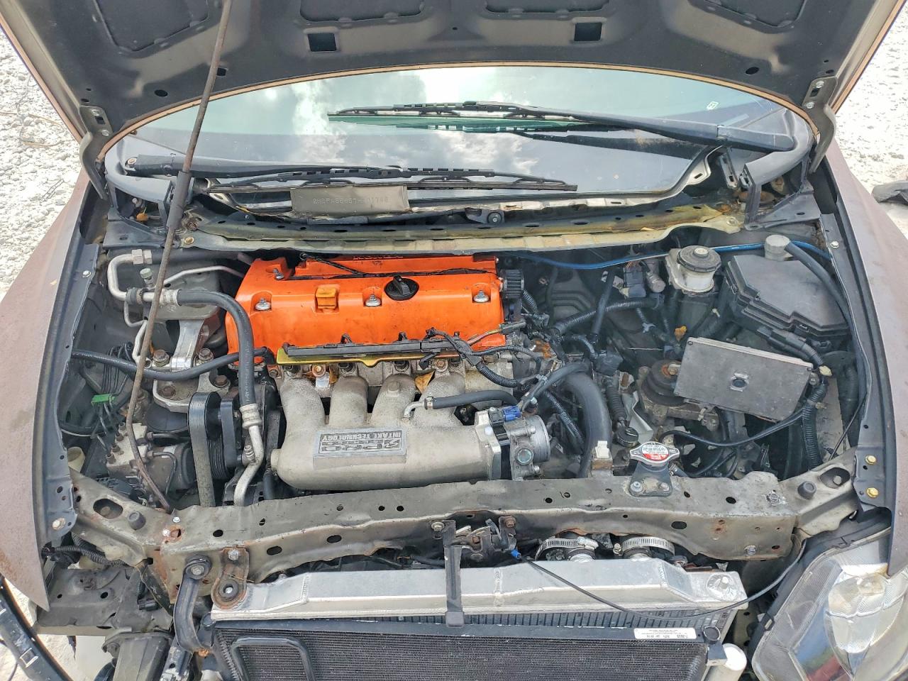 2007 Honda Civic Si Серый vin: 2HGFA55557H701746