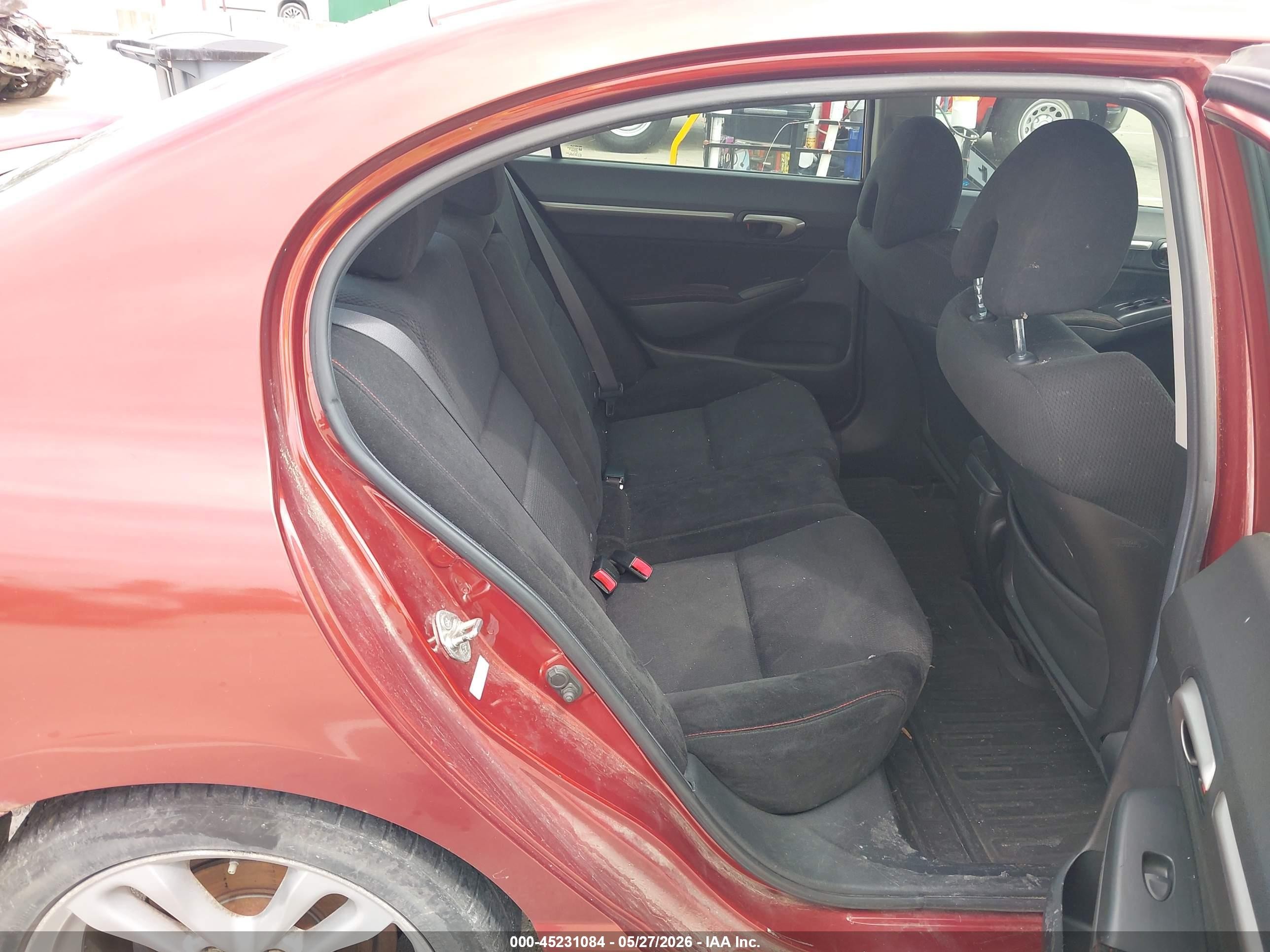 2007 Honda Civic Si Red vin: 2HGFA55557H703240