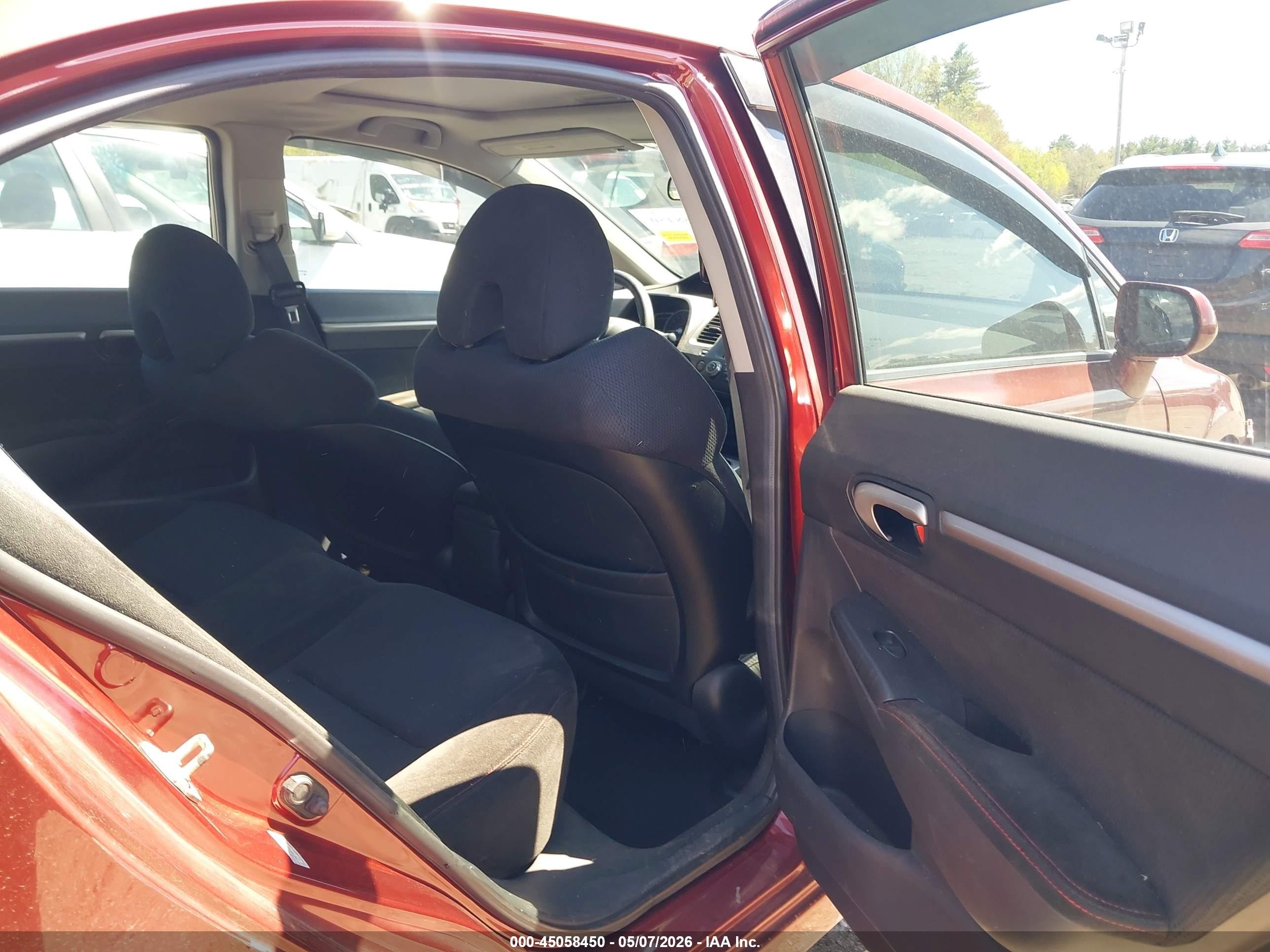2008 Honda Civic Si/si Mugen Red vin: 2HGFA55558H706379