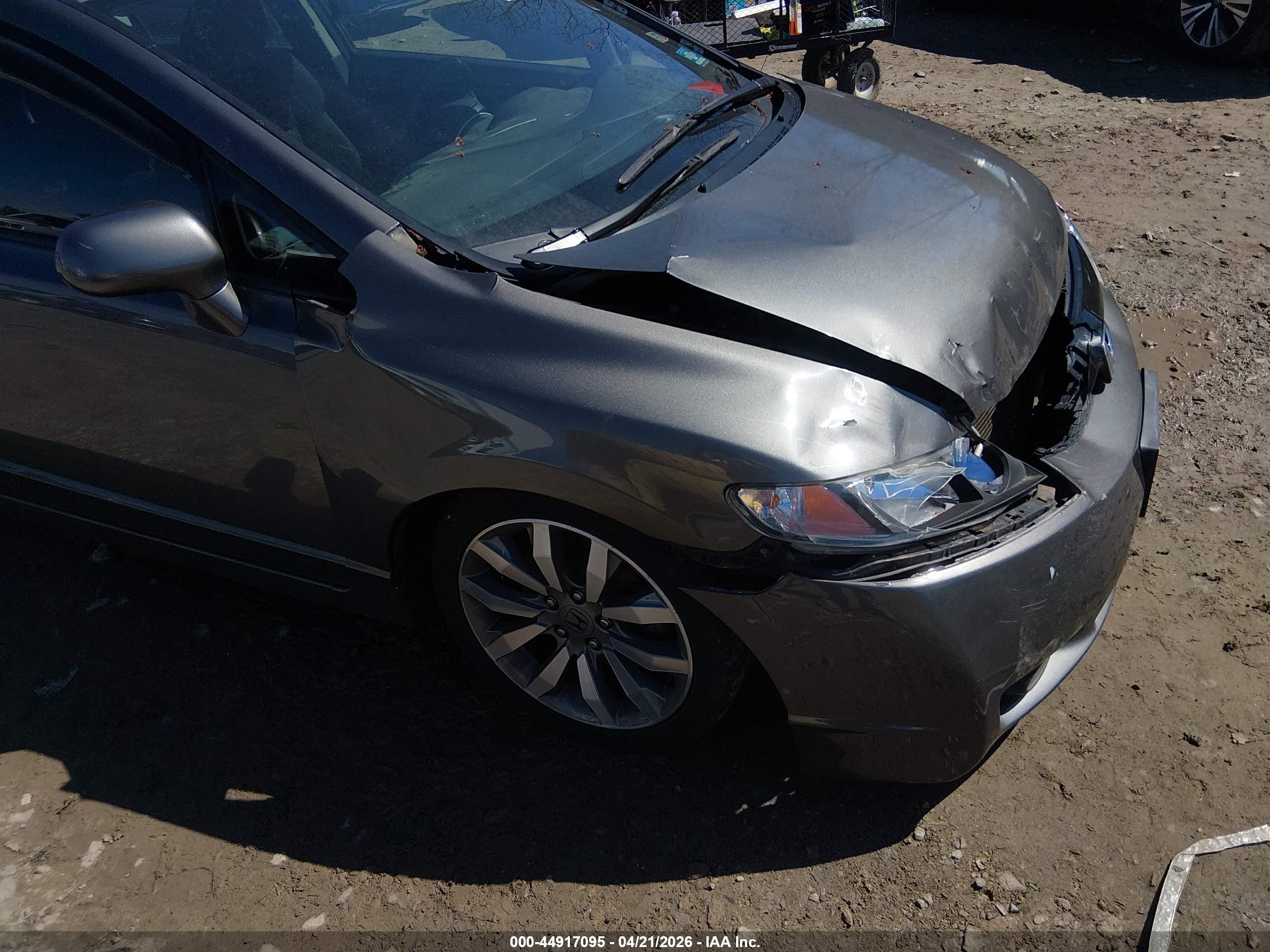 2009 Honda Civic Si Gray vin: 2HGFA55559H707095