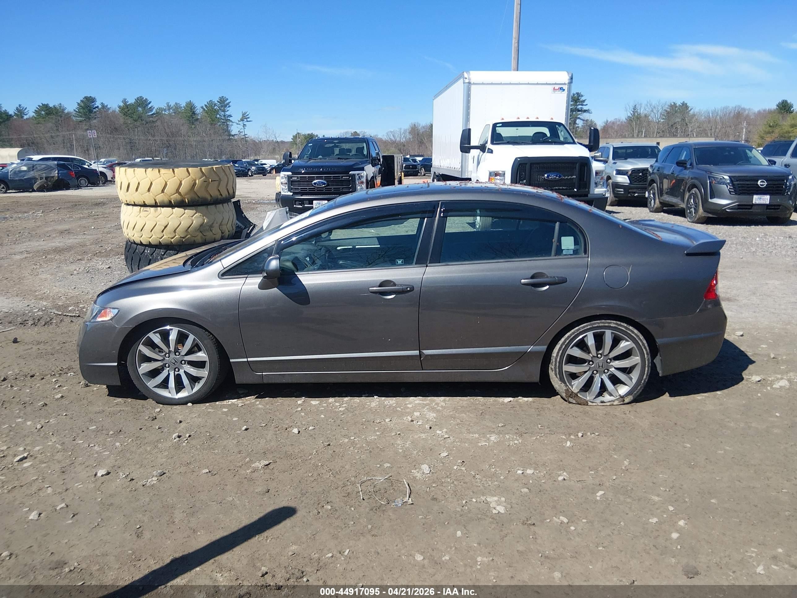 2009 Honda Civic Si Gray vin: 2HGFA55559H707095