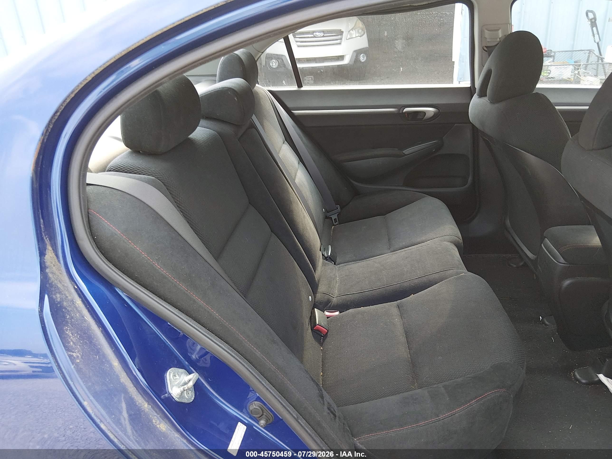 2008 Honda Civic Si/si Mugen Blue vin: 2HGFA55568H706424