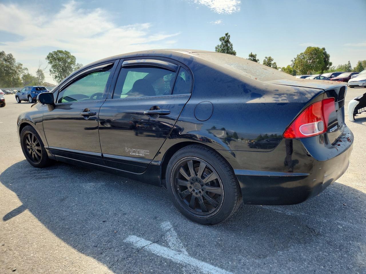2008 Honda Civic Si Black vin: 2HGFA55568H709758