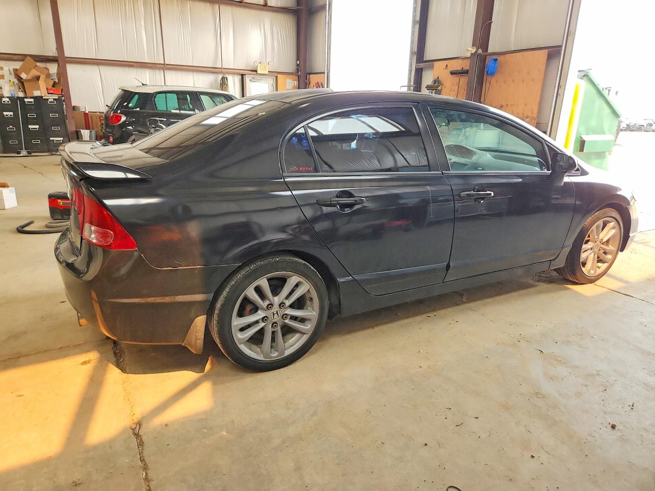 2008 Honda Civic Si Black vin: 2HGFA55578H200312