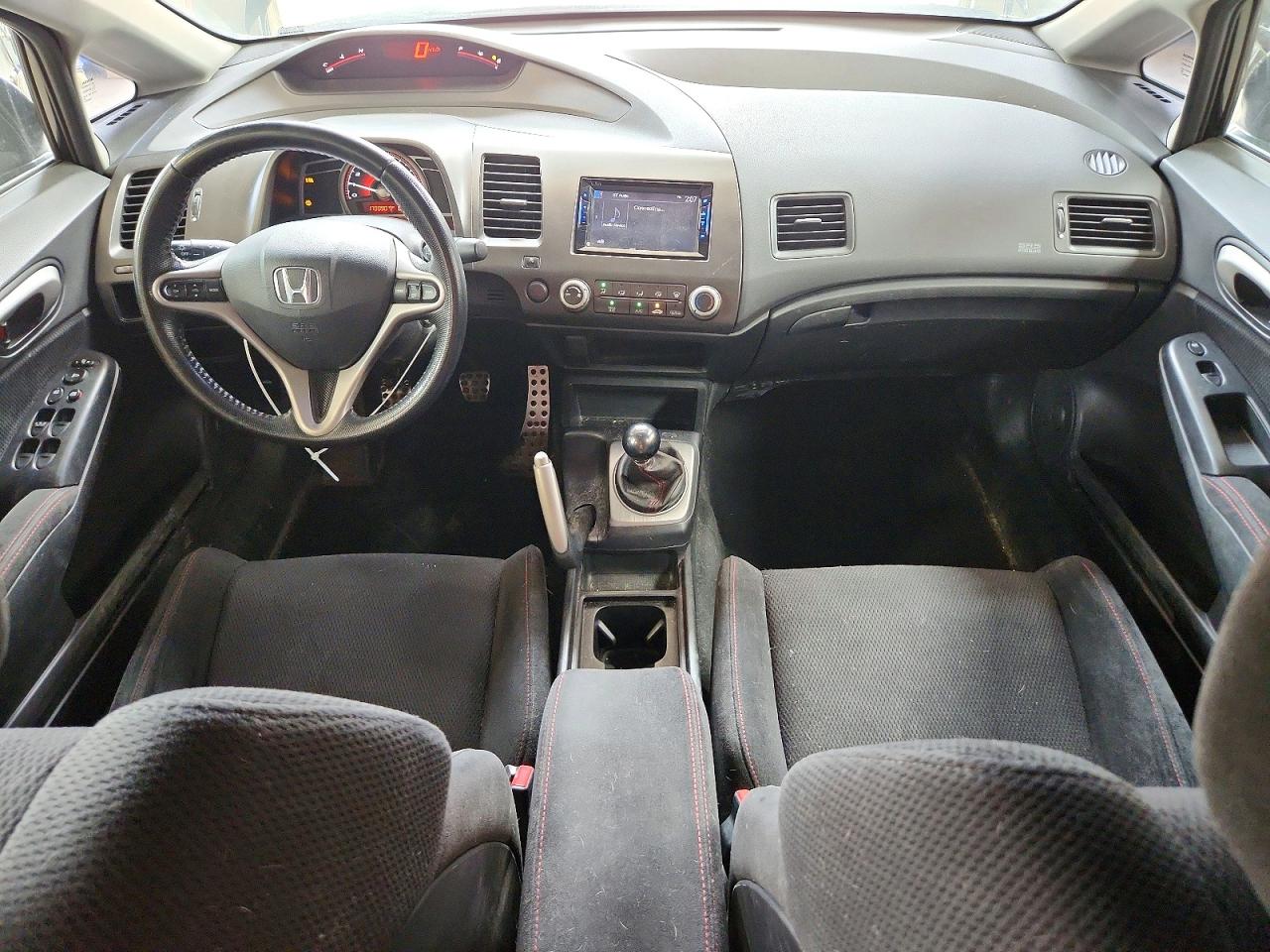 2008 Honda Civic Si Black vin: 2HGFA55578H200312