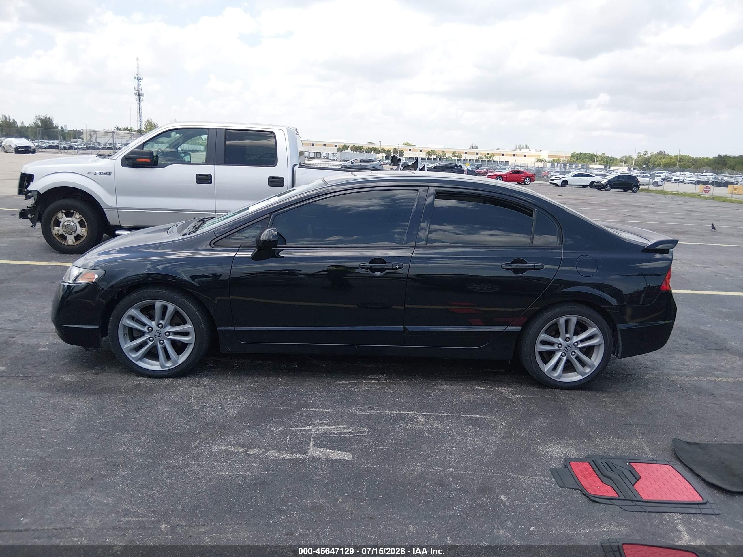 2008 Honda Civic Si/si Mugen Black vin: 2HGFA55578H701622