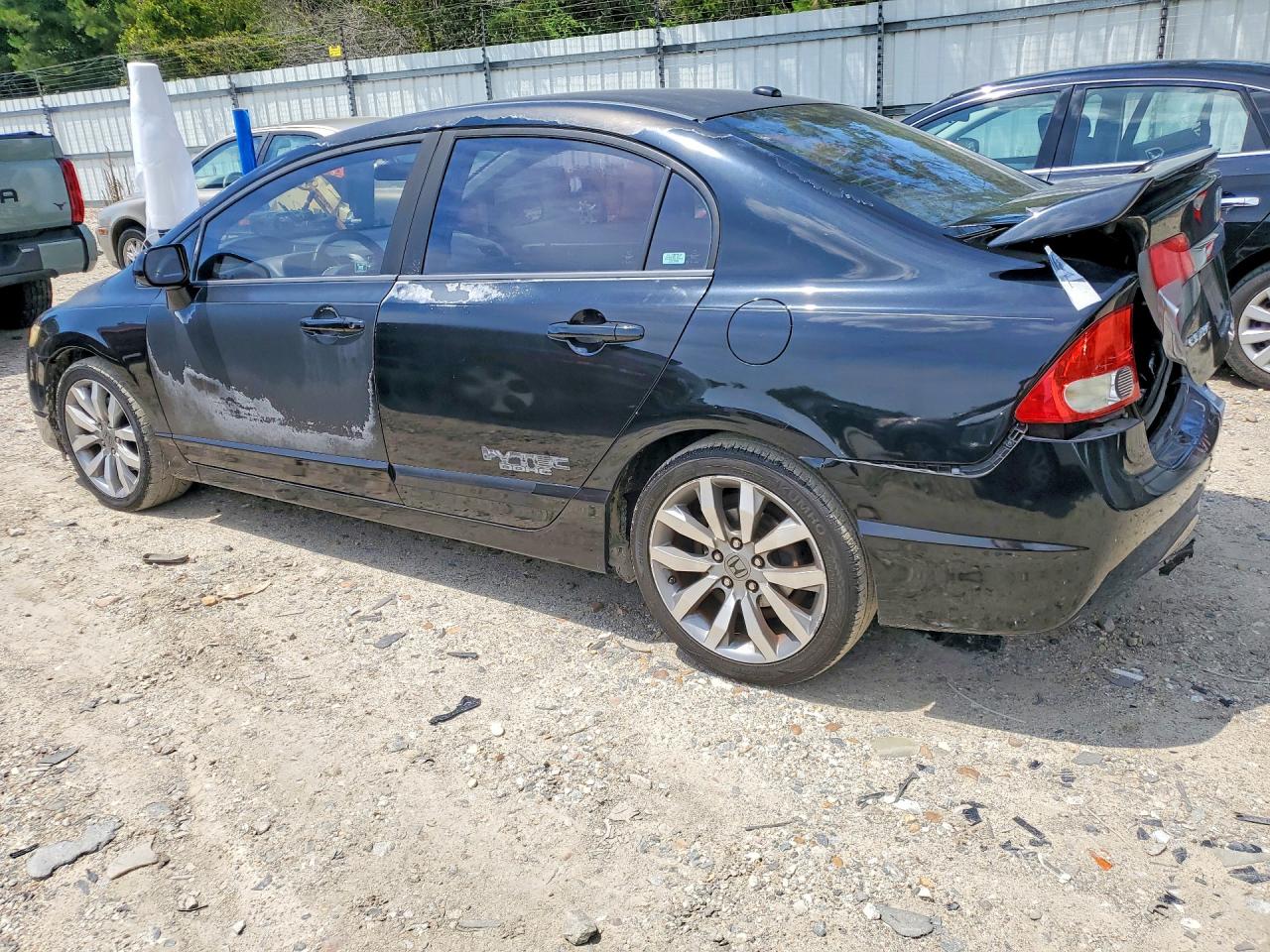 2009 Honda Civic Si Black vin: 2HGFA55579H701783