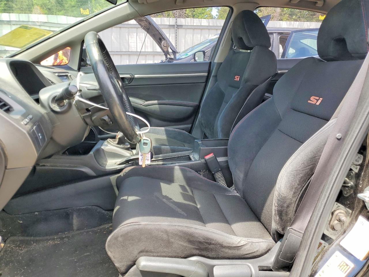 2009 Honda Civic Si Black vin: 2HGFA55579H701783