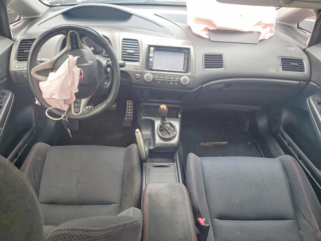 2007 Honda Civic Si Черный vin: 2HGFA55587H704639