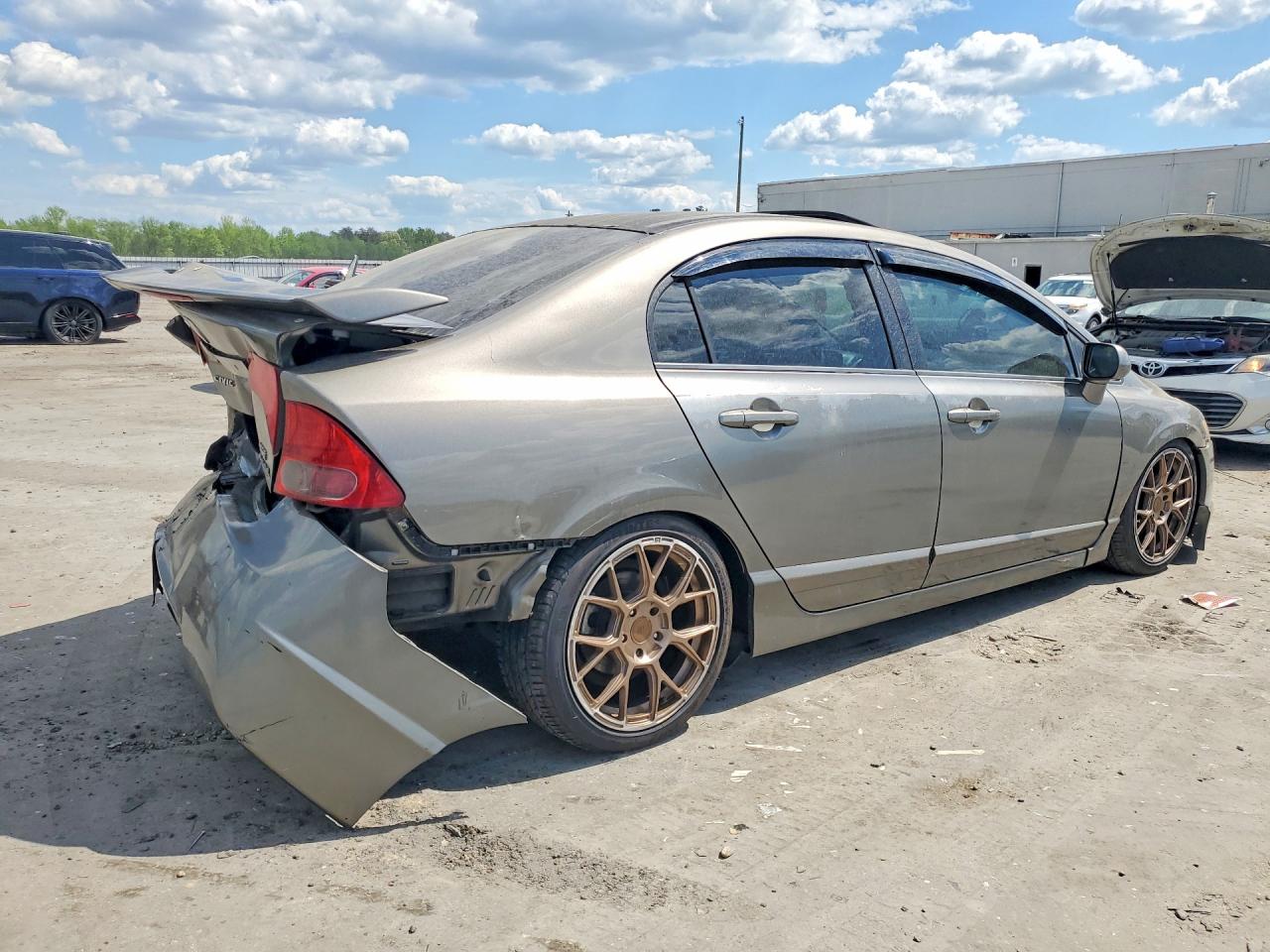 2007 Honda Civic Si Gray vin: 2HGFA55587H709906