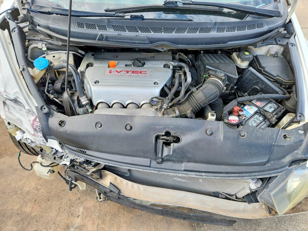 2007 Honda Civic Si White vin: 2HGFA55597H705914