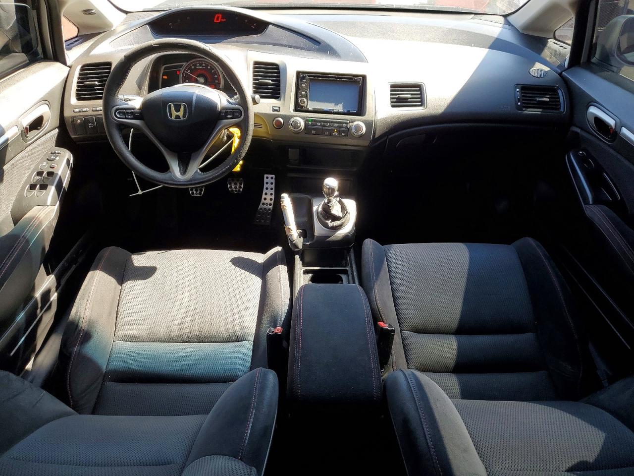 2008 Honda Civic Si Silver vin: 2HGFA55598H711357