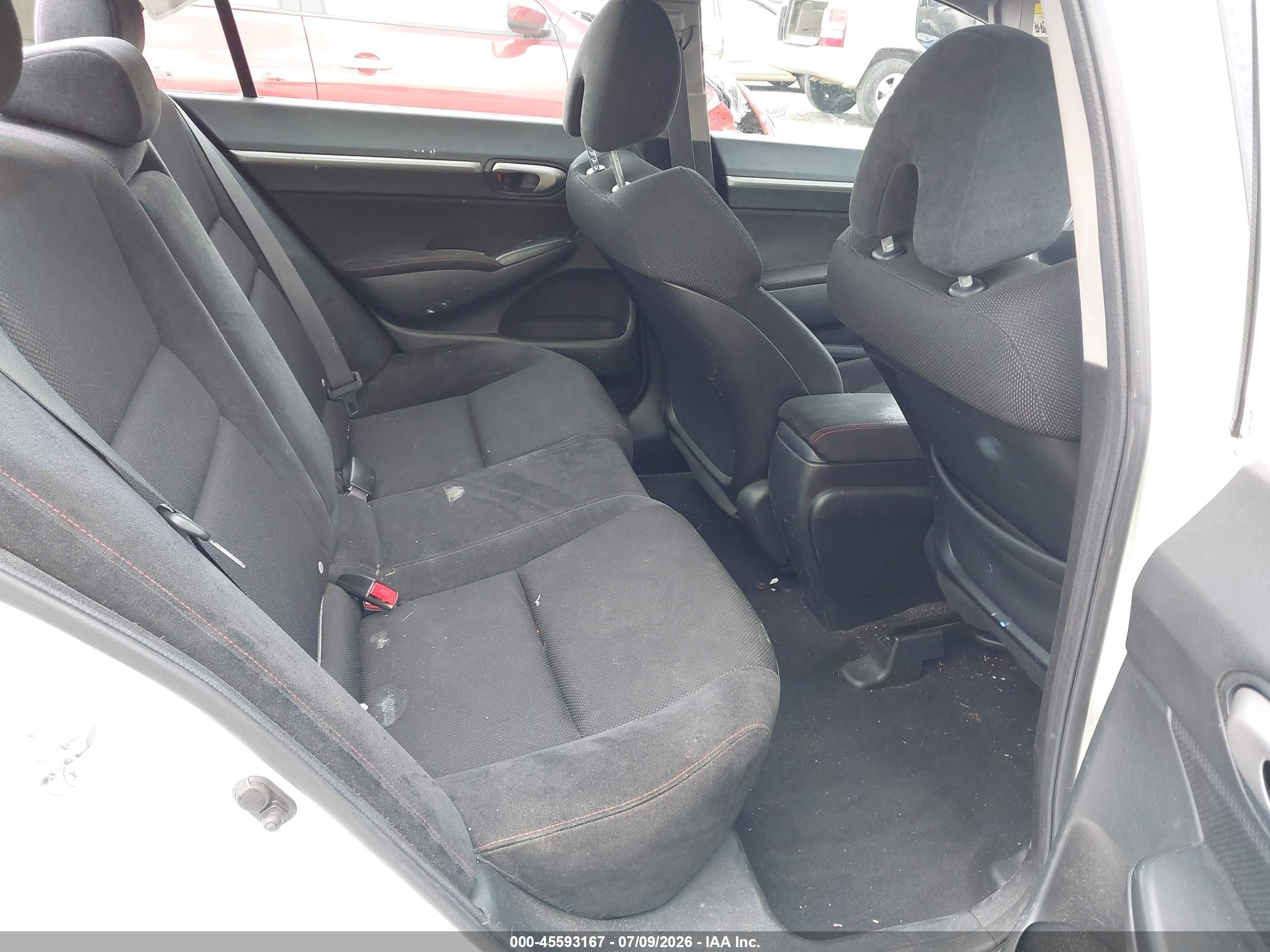2009 Honda Civic Si White vin: 2HGFA55599H702904