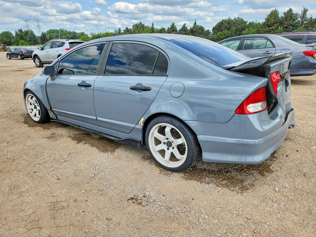 2009 Honda Civic Si Gray vin: 2HGFA55599H707858
