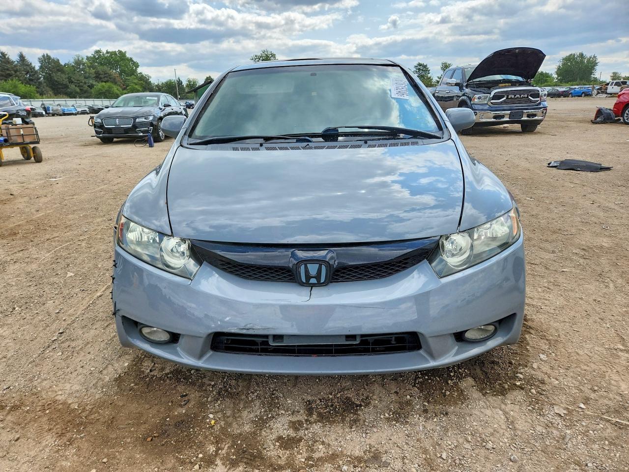 2009 Honda Civic Si Gray vin: 2HGFA55599H707858