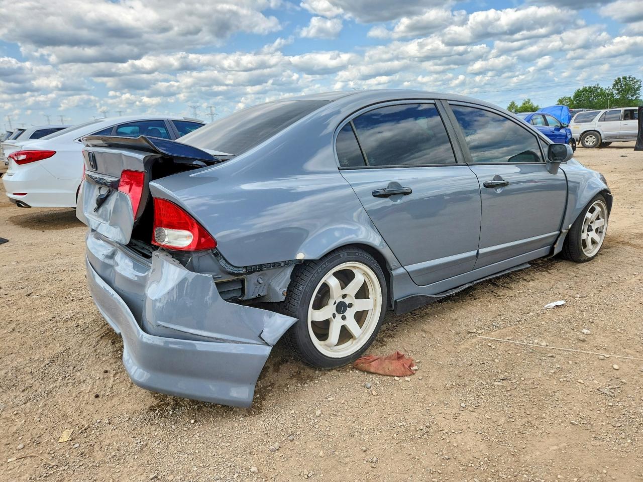 2009 Honda Civic Si Gray vin: 2HGFA55599H707858