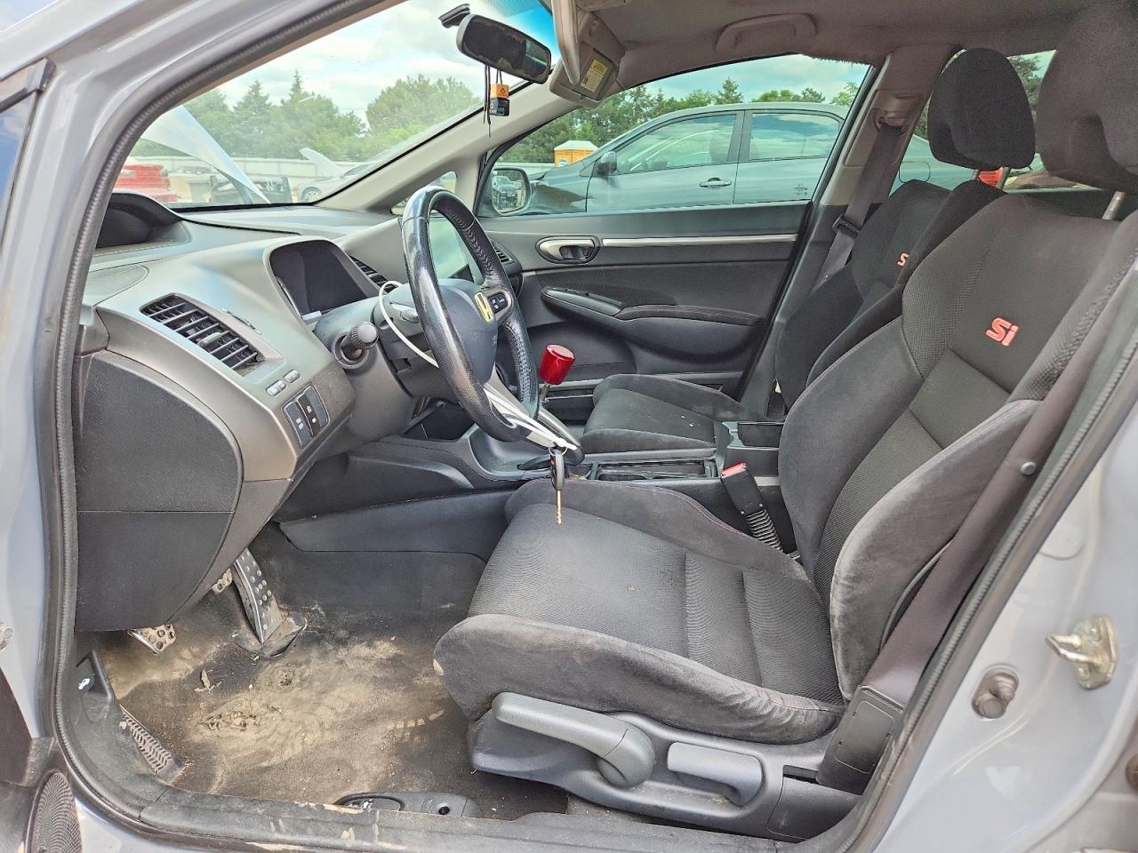 2009 Honda Civic Si Gray vin: 2HGFA55599H707858