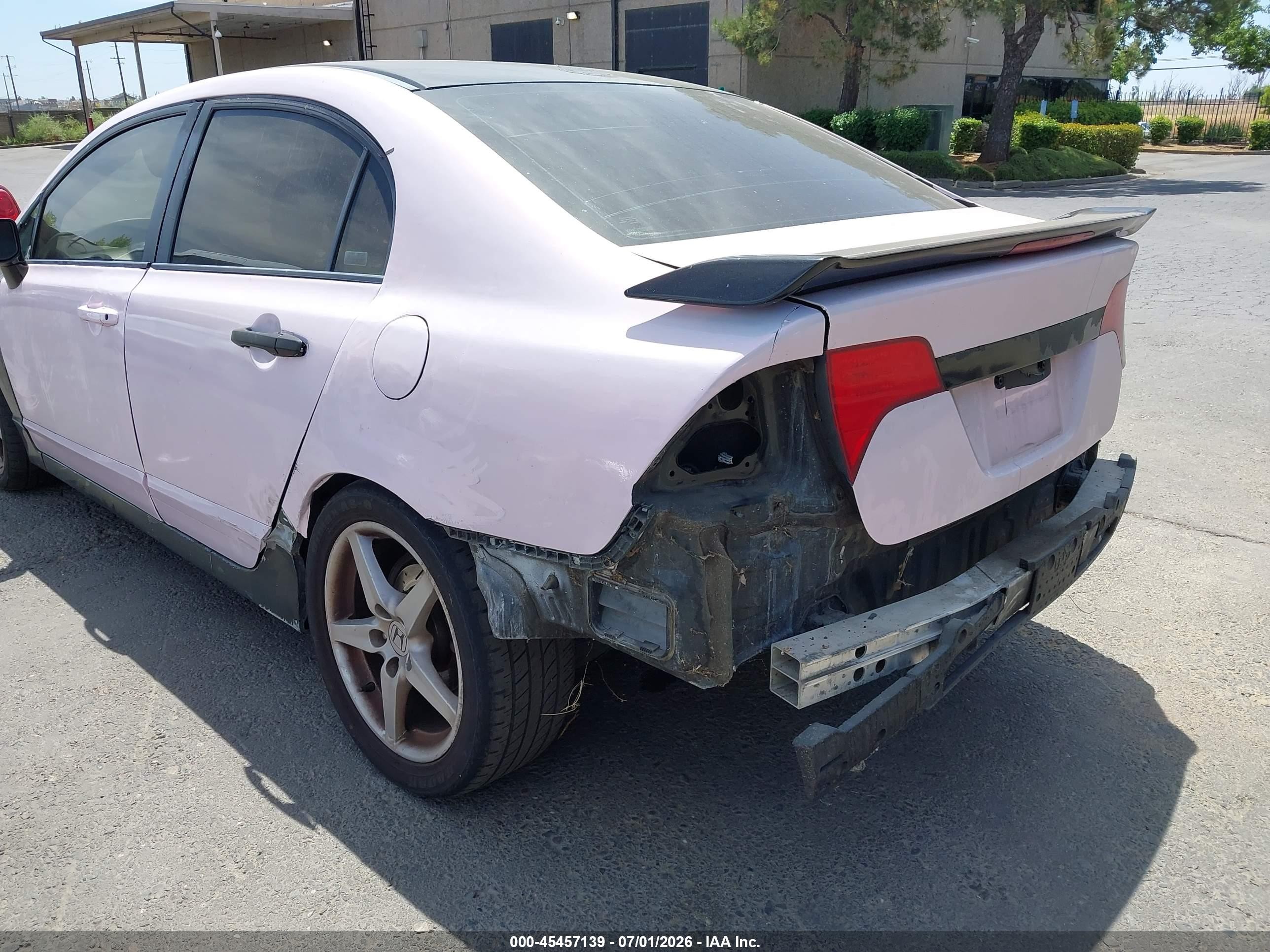 2008 Honda Civic Si/si Mugen Pink vin: 2HGFA555X8H706538
