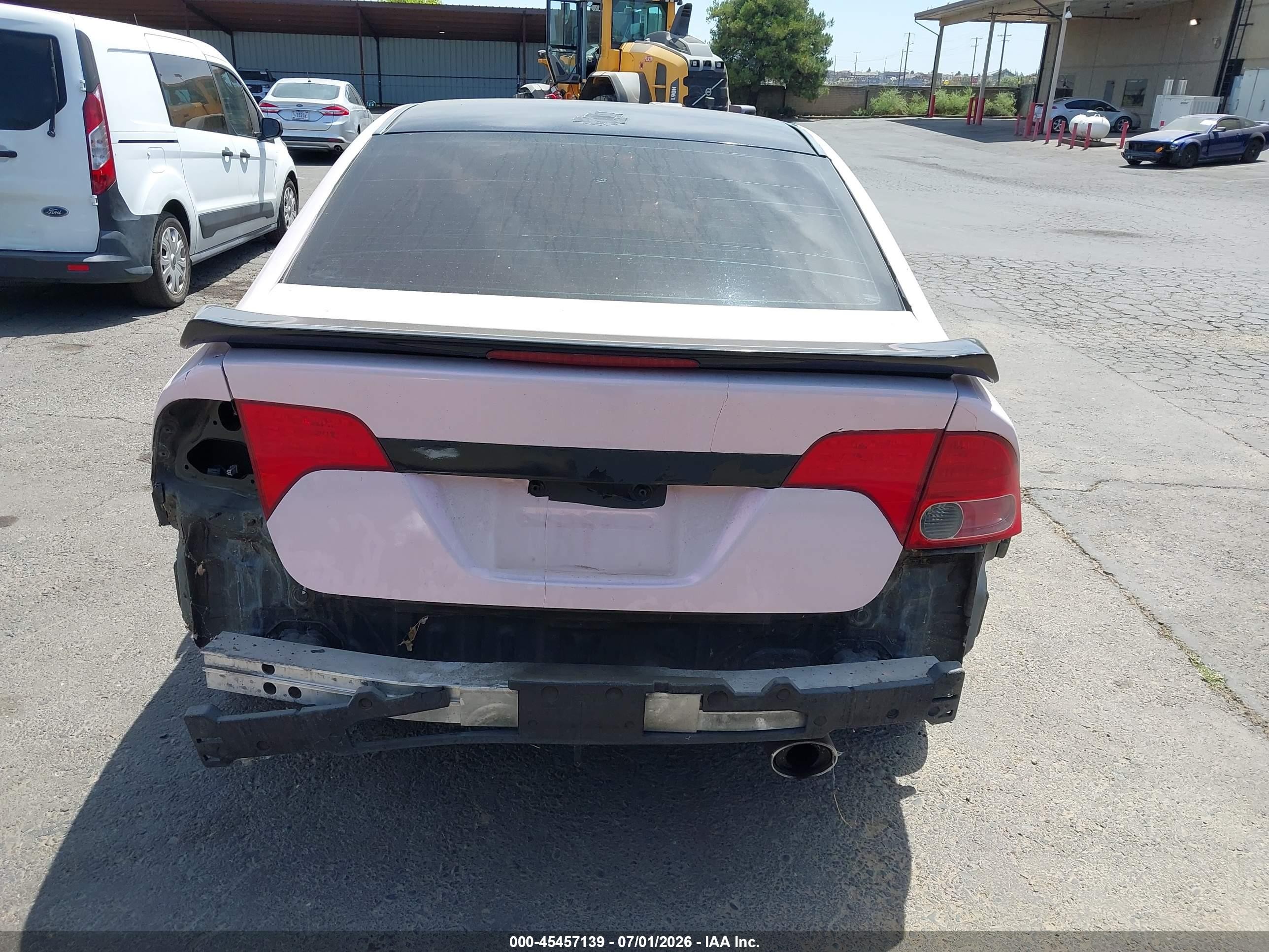2008 Honda Civic Si/si Mugen Pink vin: 2HGFA555X8H706538