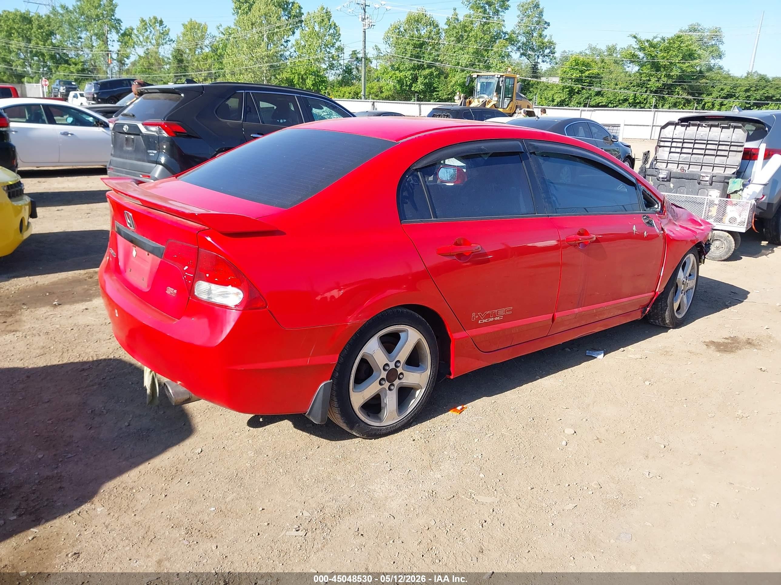 2011 Honda Civic Si Red vin: 2HGFA5E52BH701678