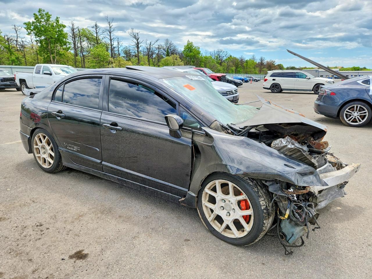 2010 Honda Civic Черный vin: 2HGFA5E55AH700975