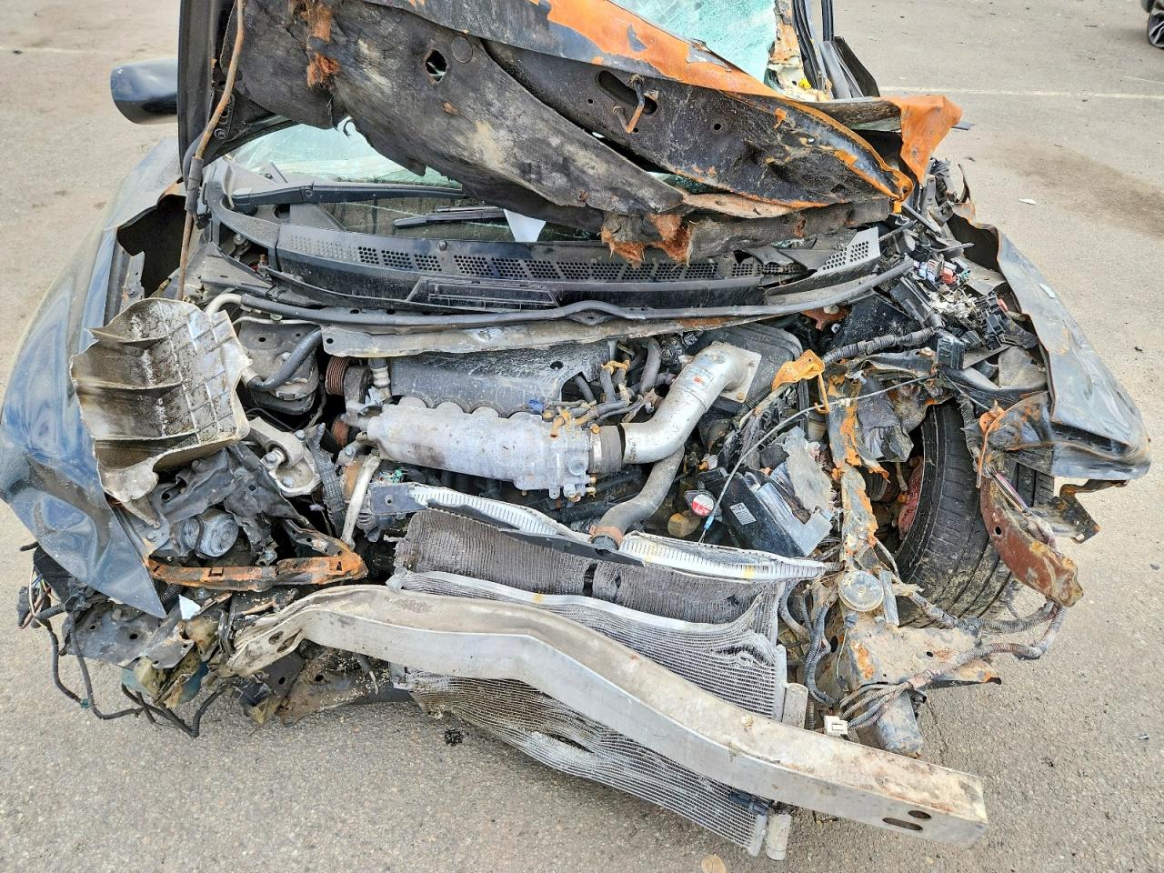 2010 Honda Civic Черный vin: 2HGFA5E55AH700975