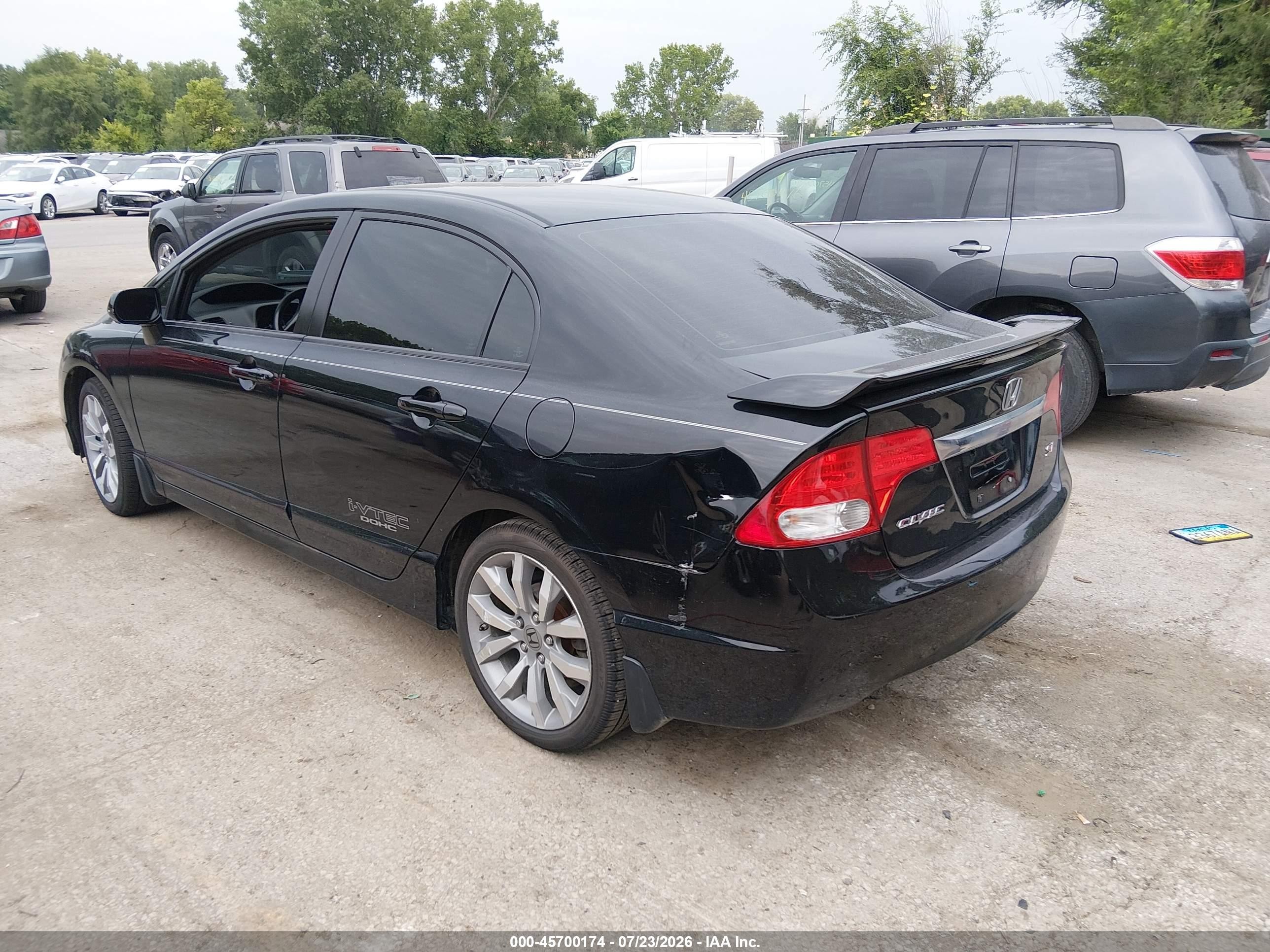 2010 Honda Civic Si Black vin: 2HGFA5E56AH701505