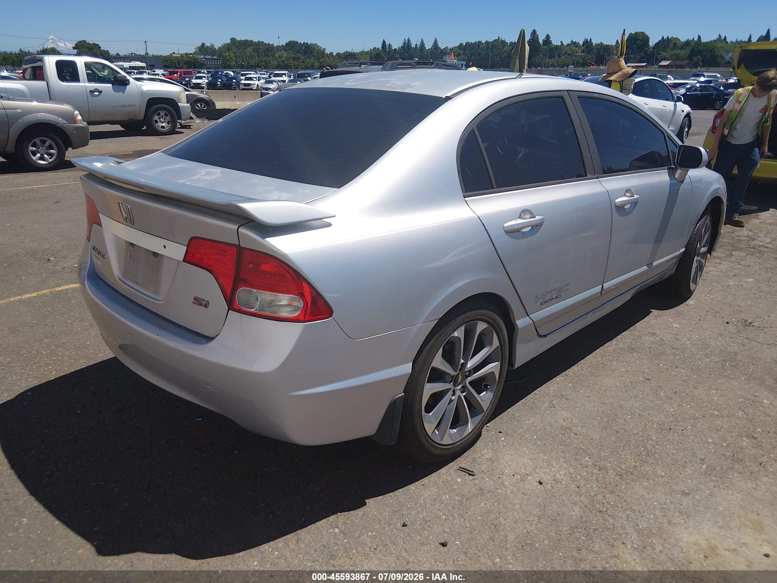 2011 Honda Civic Si Silver vin: 2HGFA5E56BH701330