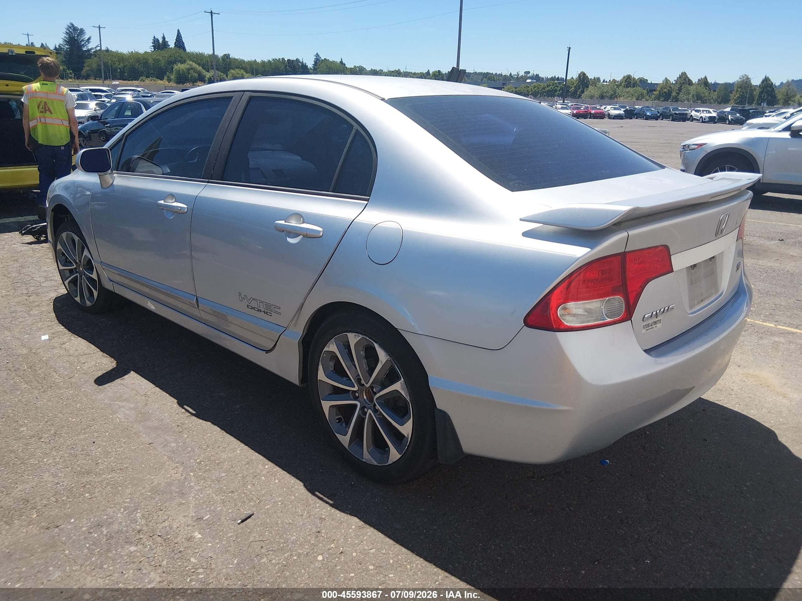 2011 Honda Civic Si Silver vin: 2HGFA5E56BH701330