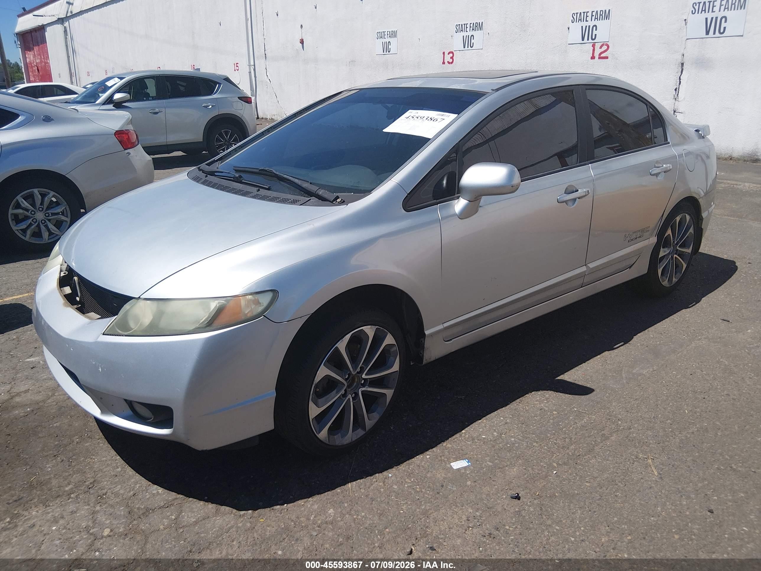 2011 Honda Civic Si Silver vin: 2HGFA5E56BH701330